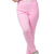 Pantaloni sport roz damă – confecționați din poliester și elastan, confortabili și versatili