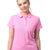 Tricou Polo damă roz – bumbac 100 %, cu guler și mânecă scurtă, fabricat în Moldova