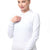 Tricou alb pentru femei – model Polo cu mânecă lungă, confortabil și versatil, perfect pentru angro