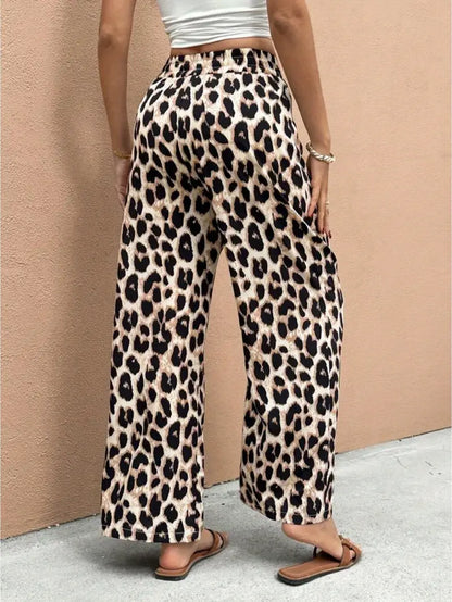 Pantaloni Dame Leopard