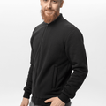 Bomber casual negru cu buzunare frontale – potrivit pentru echipe și angro