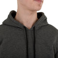 Men's zip-up hoodie, grey