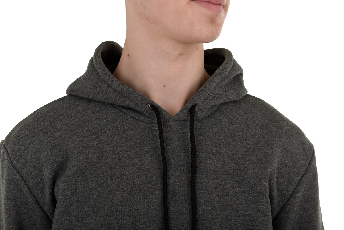 Men's zip-up hoodie, grey