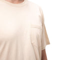 Tricou clasic bej pentru bărbați, potrivit pentru echipe și companii.
