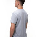 Tricou clasic gri deschis, potrivit pentru personalizare prin broderie sau imprimeu.