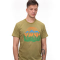 Tricou Almam din bumbac pentru bărbați, cu printul firmei