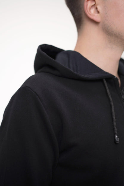 Hanorac cu Glugă și Fermuar - Almam Fashion