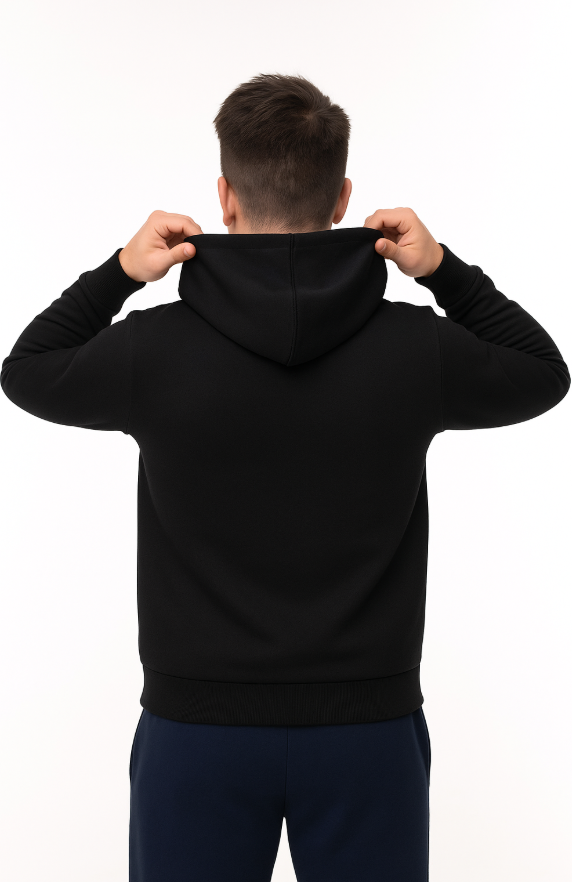 Hanorac cu glugă și fermuar Bărbați