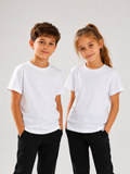 Tricou Clasic Copii - Alb