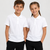 Tricou Polo Copii - Alb