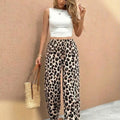 Pantaloni Dame Leopard
