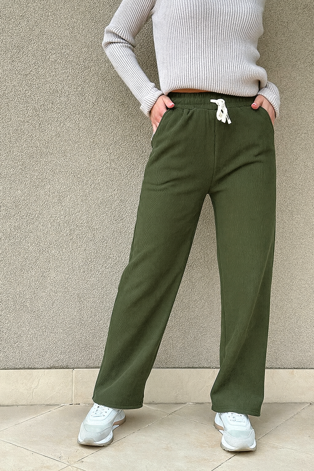 Pantaloni VELVET Dame cu blanita