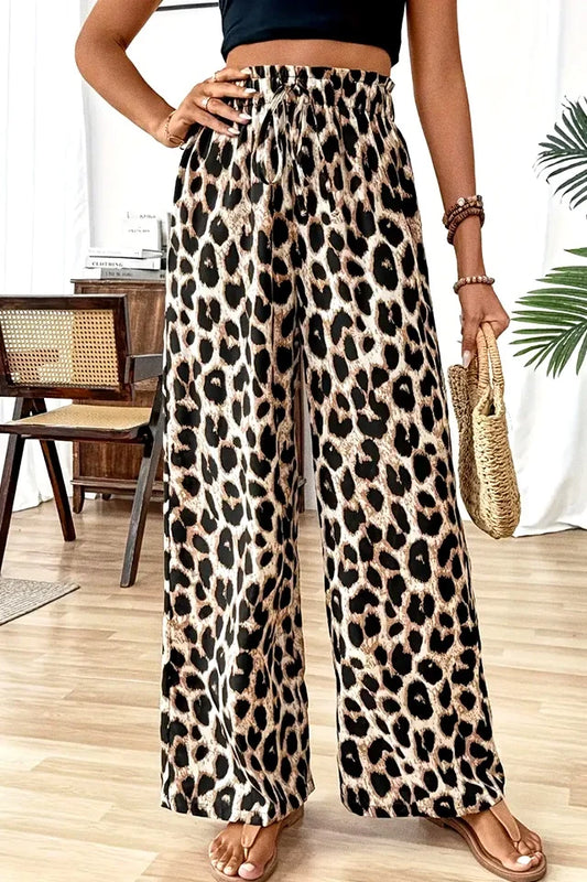 Pantaloni Dame Leopard - imagine 3